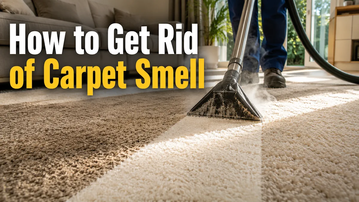 How to Get Rid of Carpet Smell 1 How to Get Rid of Carpet Smell