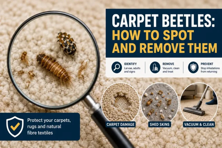 Carpet Beetles How to Spot and Remove Them